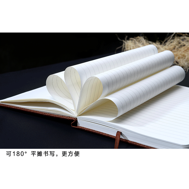 博文 1818-10 封面口袋可放手机创意磁扣笔记本 B5 黑色按本销售