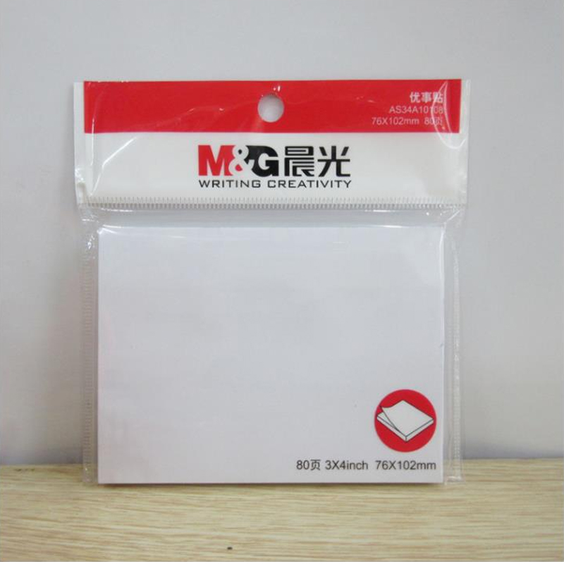 晨光 YS-46 优事贴 102*76mm 80页 24本 白色按（包）销售