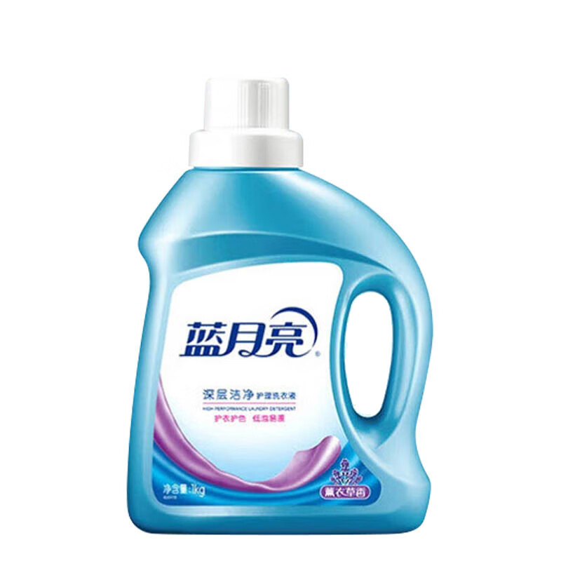 蓝月亮 洁净洗衣液 1kg 薰衣草按（瓶）销售