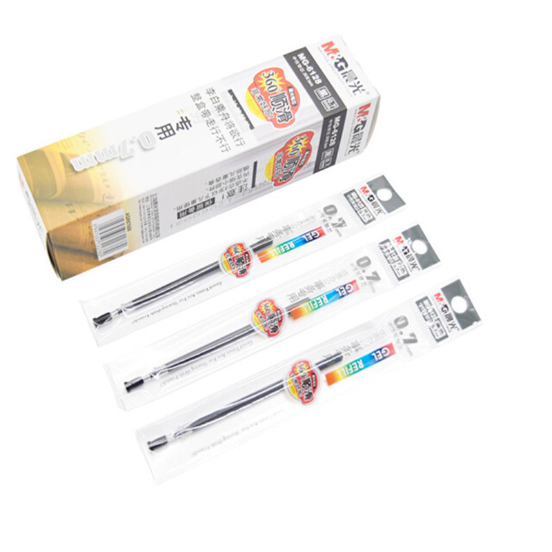 晨光 MG6128 中性替芯 0.7mm 20支 黑色按(盒)销售 晨光 MG6128 中性替芯 0.7mm 20支 黑色按(盒)销售