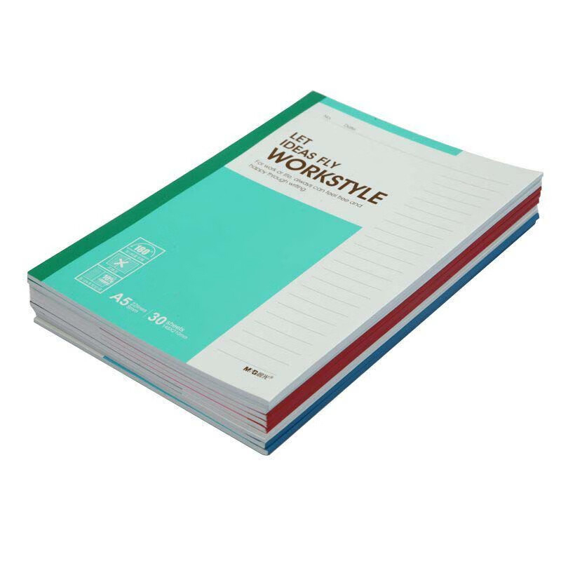 晨光 APYJV411 无线装订本 A5 30页 10本装按（包）销售