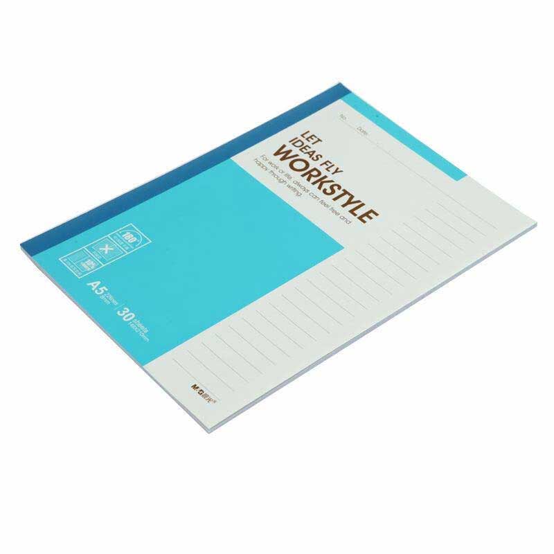 晨光 APYJV411 无线装订本 A5 30页 10本装按(包)销售 晨光 APYJV411 无线装订本 A5 30页 10本装按(包)销售