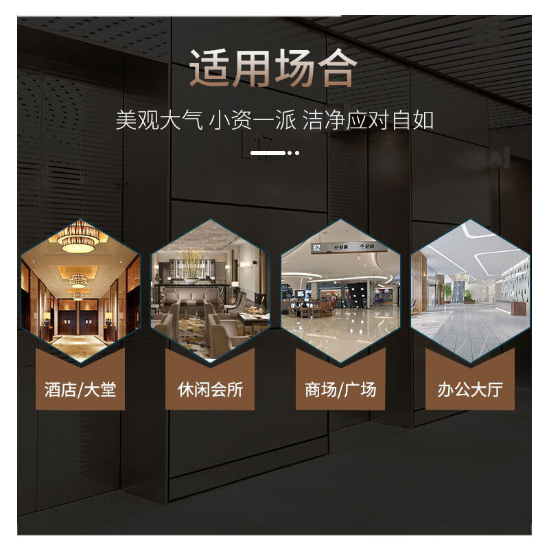 欧思卓 S型新概念垃圾桶 280*220*740mm 玻璃盆 钛金色按个销售