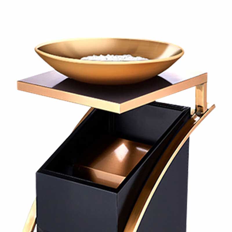 欧思卓 A-188 方管新概念垃圾桶 钛金色 钢盆按(个)销售 欧思卓 A-188 方管新概念垃圾桶 钛金色 钢盆按(个)销售