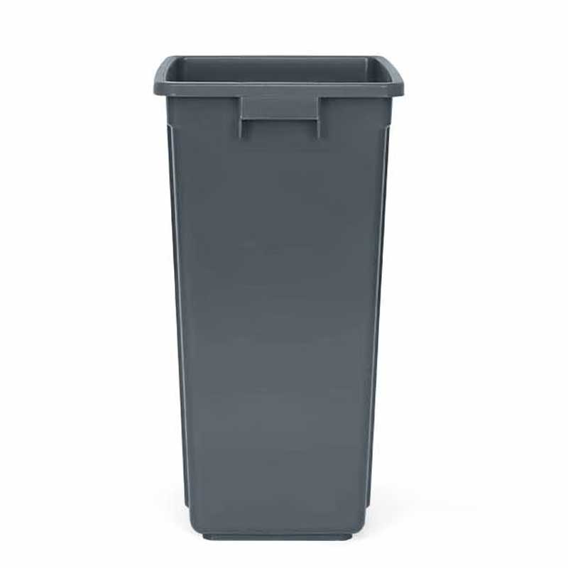 欧思卓 无盖塑料垃圾桶 18*27.5*29cm 10L 灰色按(个)销售 欧思卓 无盖塑料垃圾桶 18*27.5*29cm 10L 灰色按(个)销售