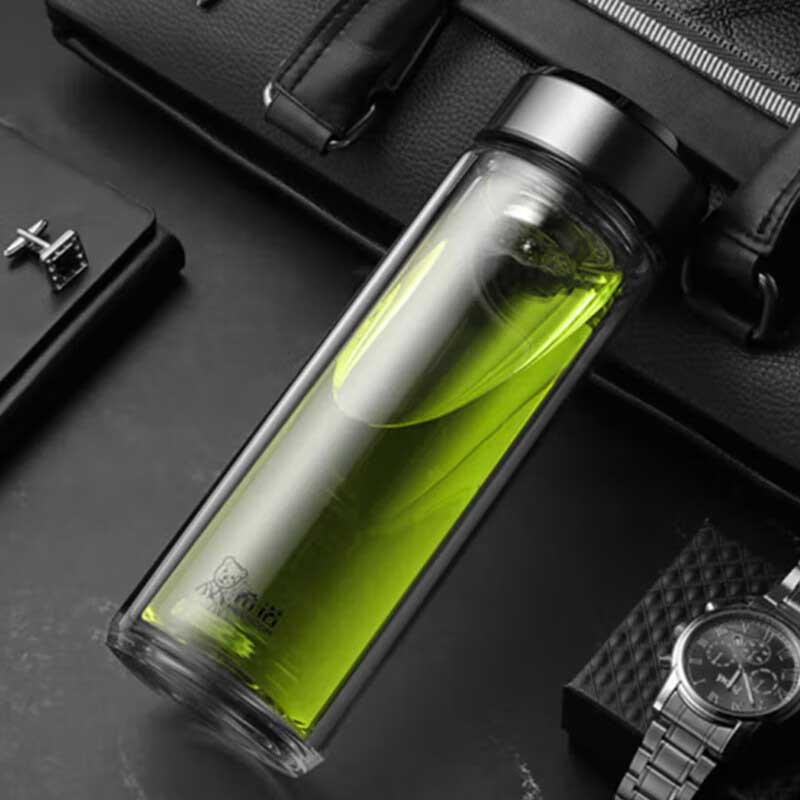 希诺 XN-6713 双层玻璃杯 390ml 本色按(个)销售 希诺 XN-6713 双层玻璃杯 390ml 本色按(个)销售