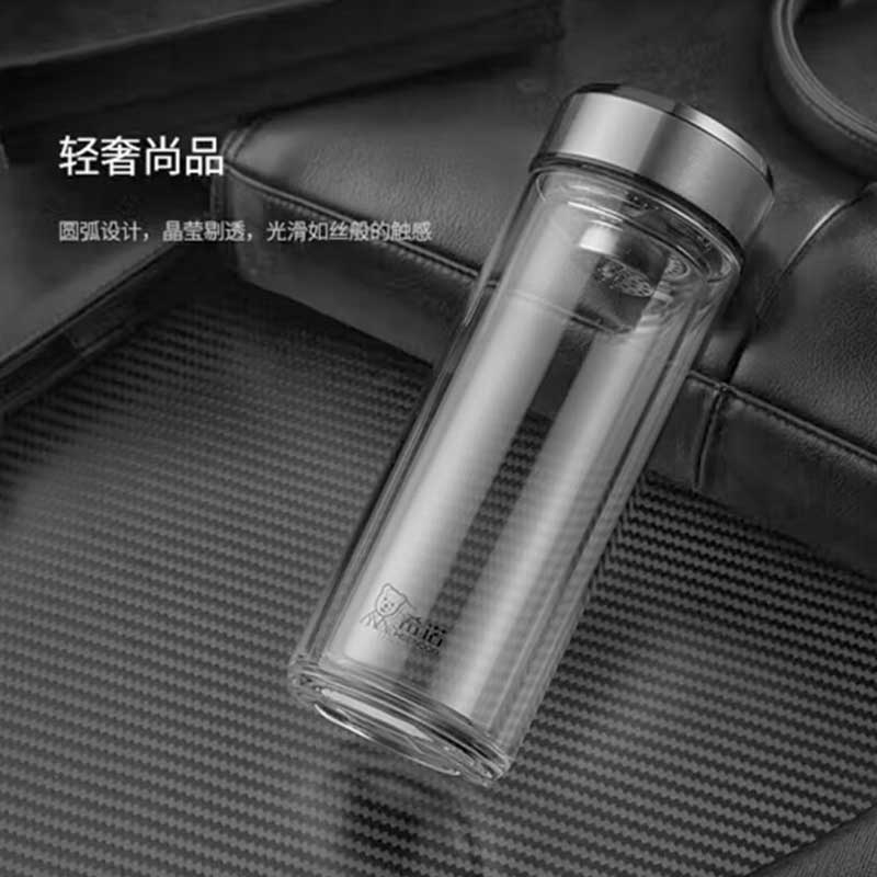 希诺 XN-6713 双层玻璃杯 390ml 本色按(个)销售 希诺 XN-6713 双层玻璃杯 390ml 本色按(个)销售