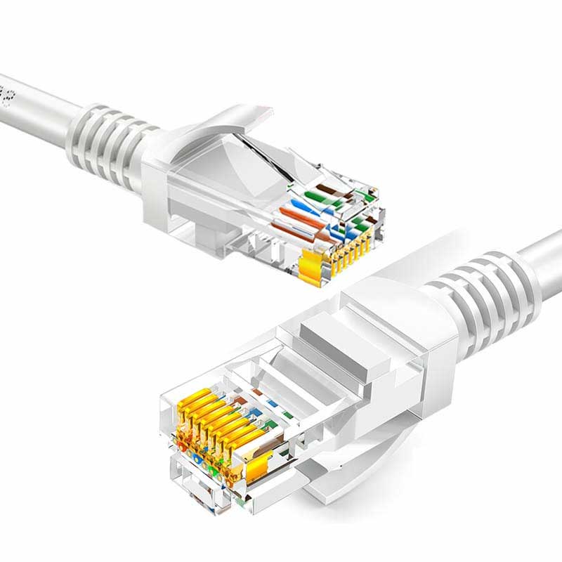 山泽 ZW-05 超五类网线 CAT5e类高速百兆 5米 贝吉色按（条）销售