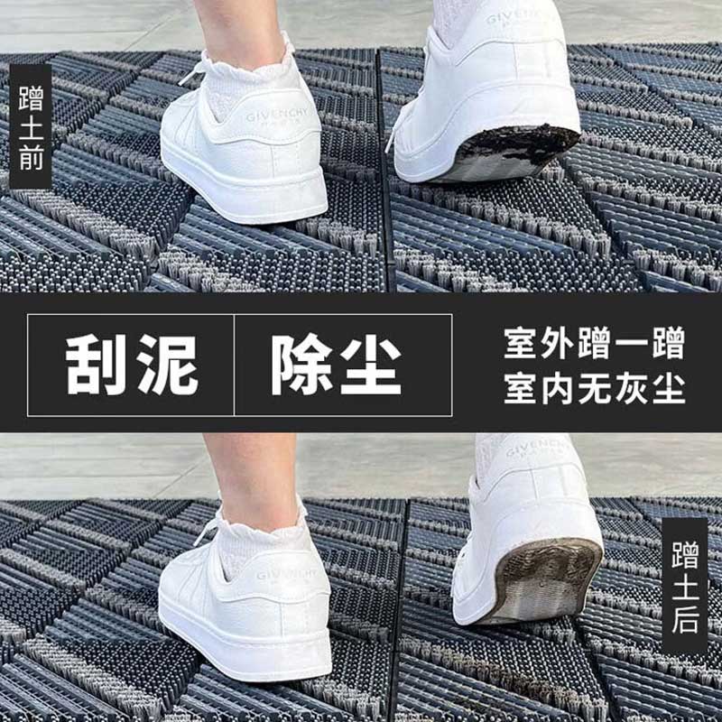 星辰创客 三合一除尘蹭灰防水地垫 120*180cm 灰色 单刷按（块）销售