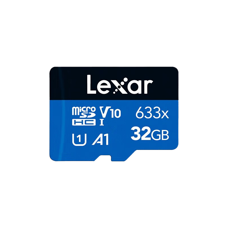 雷克沙 633X TF 存储卡 32GB C10 U3 V30 A1 读速100MB/s按块销售