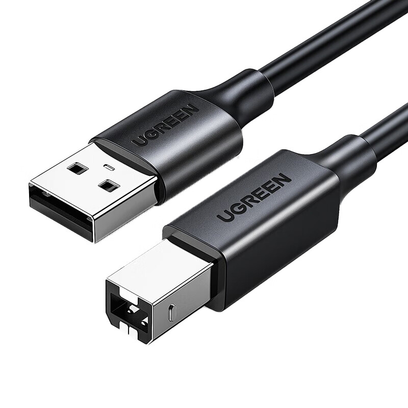 绿联 10328 AM/BM USB2.0高速打印机线 3米  黑色按（条）销售
