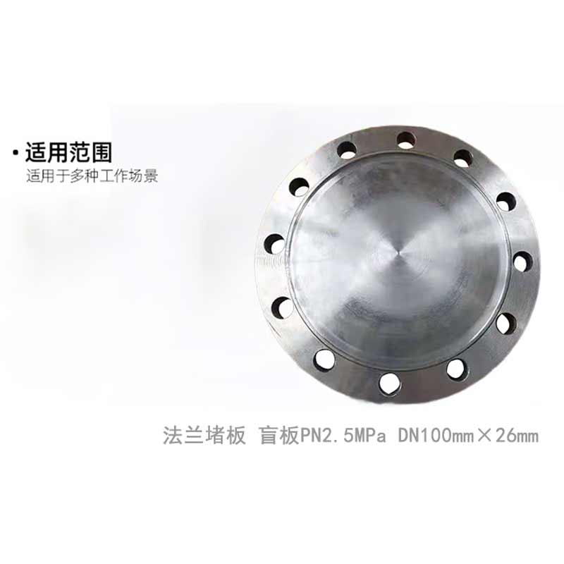 泰流科技 盲板PN2.5MPa 法兰堵板 DN100mm×26mm按（片）销售