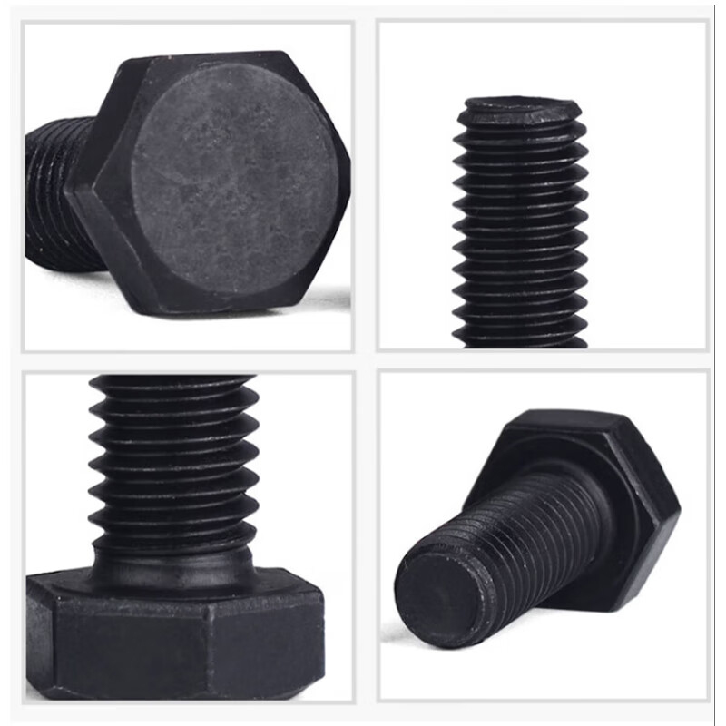 欧思卓 8.8级发黑高强外六角螺栓(含平弹母) M20*80mm 一套装 GB/T 5783按(套)销售 欧思卓 8.8级发黑高强外六角螺栓(含平弹母) M20*80mm 一套装 GB/T 5783按(套)销售