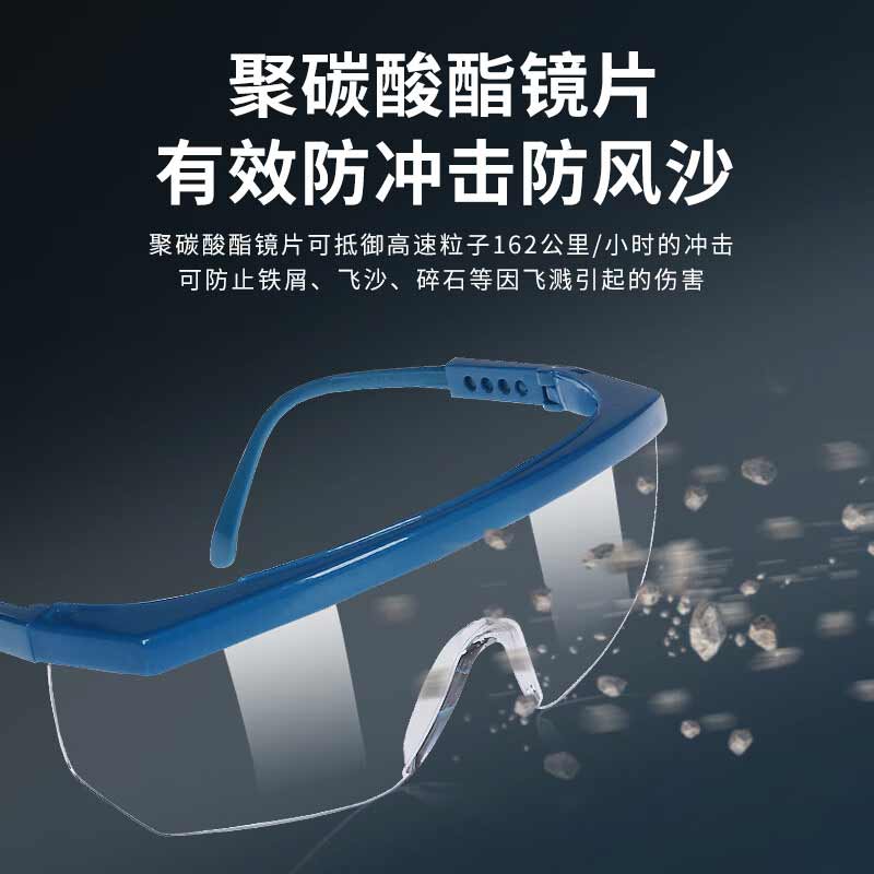 3M 1711AF 防雾护目镜  防冲击防灰尘打磨防飞溅实验室 骑行防风沙透明眼镜按个销售