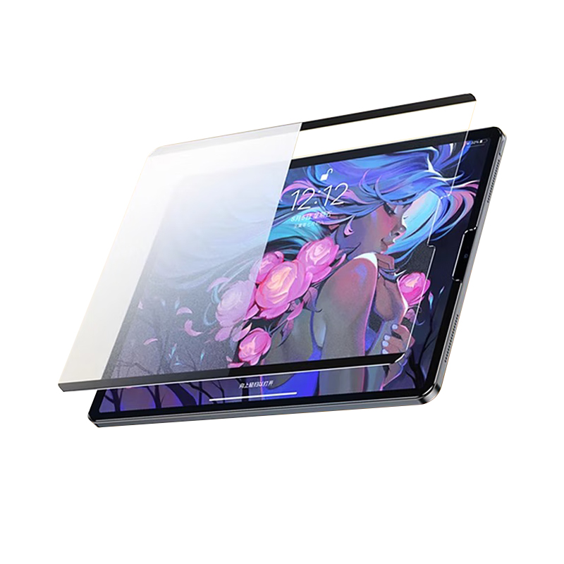 图拉斯 极透磁吸类纸膜 11英寸 适用2025iPad Air7第11代 Pro24/21/5/4超清渗透纸质绘画保护膜按张销售