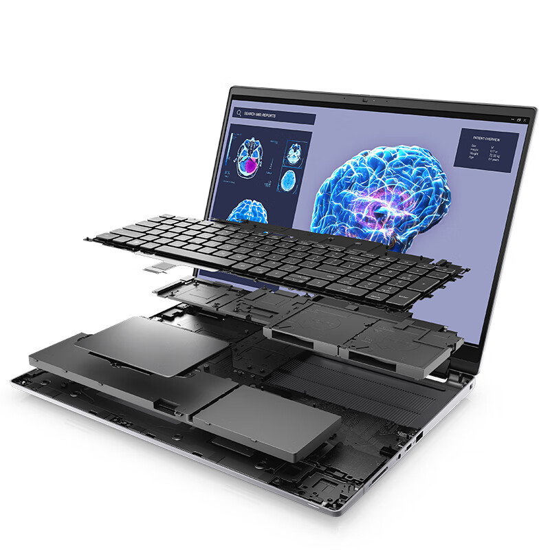 戴尔 7680 笔记本电脑 i9-13950HX/64G/2T/RTX3500 Ada12GB 定制按台销售