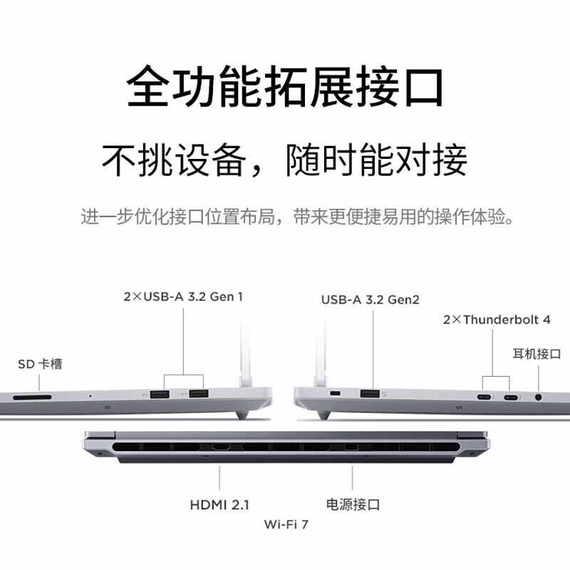 ThinkPad 联想ThinkBook 16P 2025 AI元启 笔记本电脑 16英寸高性能独显  U9-275HX RTX5070显卡 3.2K屏 64G运行内存按台销售