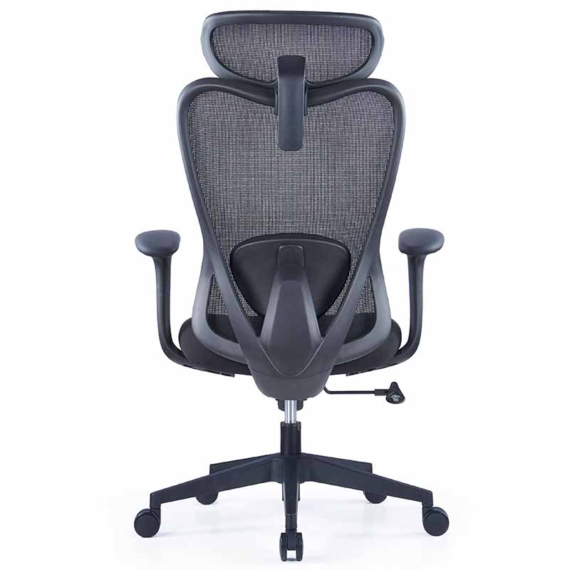 奇冠 QG-CH-562A 会议椅转椅办公椅网椅 网布 黑色按（把）销售