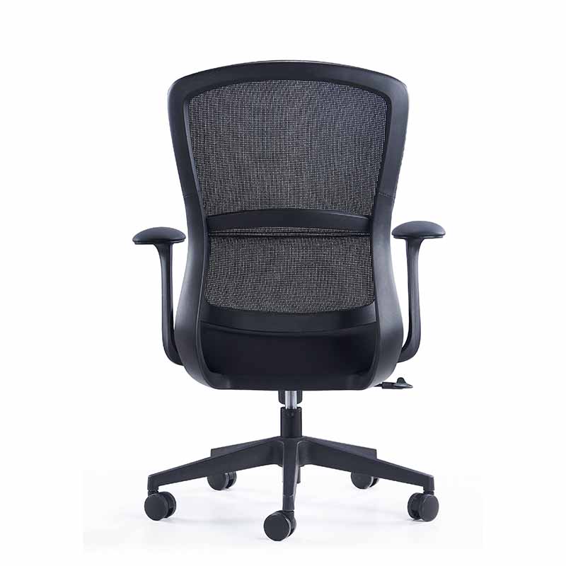 奇冠 QG-CH-555B 会议椅转椅办公椅网椅 网布 黑色按（把）销售