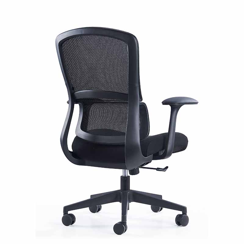 奇冠 QG-CH-555B 会议椅转椅办公椅网椅 网布 黑色按（把）销售