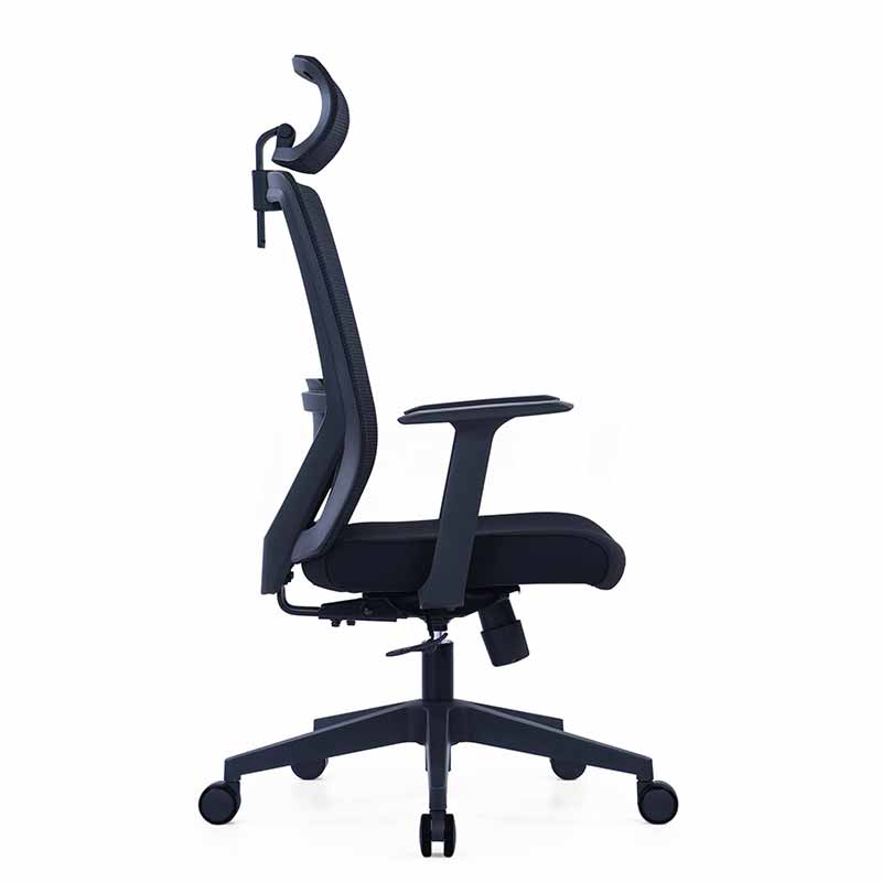 奇冠 QG-CH-391A-LP 会议椅转椅办公椅网椅 网布 黑色按（把）销售