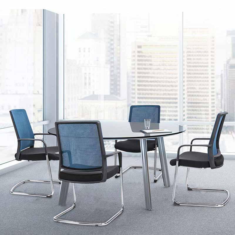 奇冠 QG-CH-281C-WB 弓形椅网椅办公椅网椅 网布 黑色按（把）销售