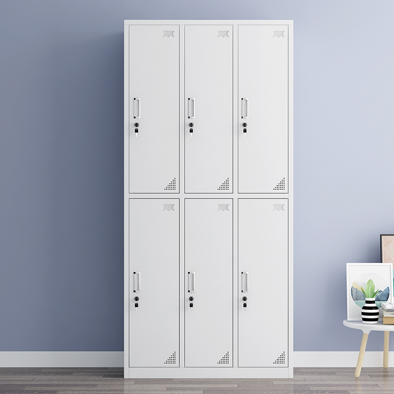 奇冠 钢制六门更衣柜 1800*900*420mm 灰白色 常规按(张)销售 奇冠 钢制六门更衣柜 1800*900*420mm 灰白色 常规按(张)销售