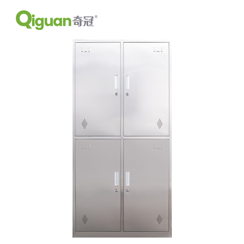 奇冠 QG-GZY-G129 不锈钢四门更衣柜 1800*900*420mm按（张）销售