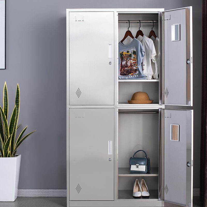 奇冠 QG-GZY-G129 不锈钢四门更衣柜 1800*900*420mm按(张)销售 奇冠 QG-GZY-G129 不锈钢四门更衣柜 1800*900*420mm按(张)销售