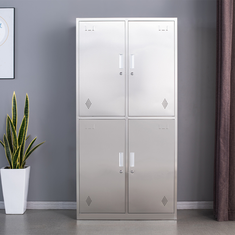 奇冠 QG-GZY-G129 不锈钢四门更衣柜 1800*900*420mm按(张)销售 奇冠 QG-GZY-G129 不锈钢四门更衣柜 1800*900*420mm按(张)销售