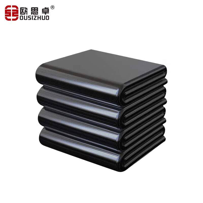欧思卓 OSZ-A90100 平口垃圾袋  90*100cm 30g加厚 黑色 50个/包 (起订量1包)按（包）销售