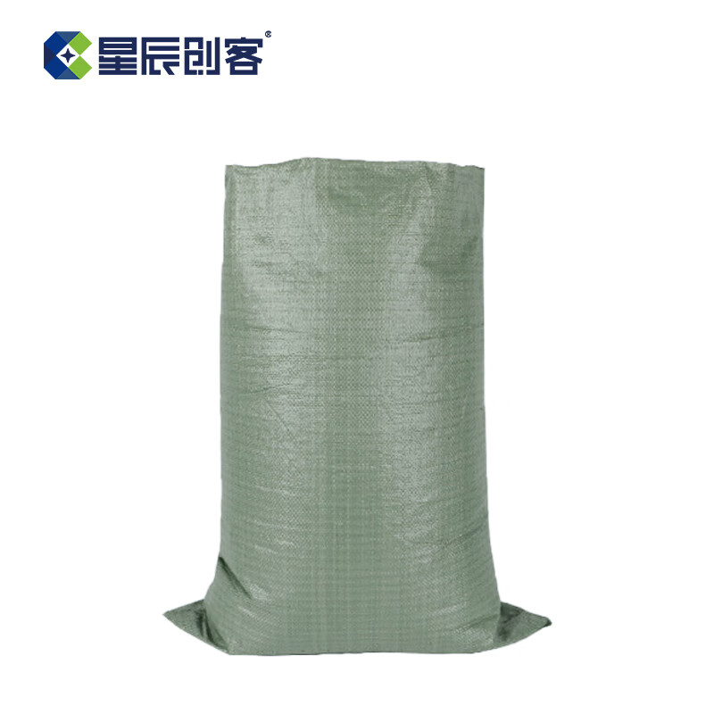 星辰创客 XGB-C02 编织袋  50*80cm 48g 常规 灰绿 50条/包按（包）销售