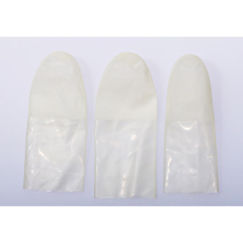 欧思卓 OSZ-ZT-CT01 乳胶切口手指套  透明 指头磨砂防滑 350g/包按（包）销售