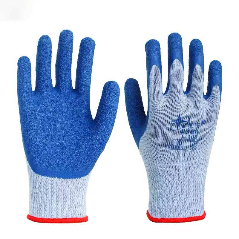 星宇 L108 通用劳保手套 浸胶乳胶耐磨防滑 #300 9号 灰蓝 12副/包按(包)销售 星宇 L108 通用劳保手套 浸胶乳胶耐磨防滑 #300 9号 灰蓝 12副/包按(包)销售