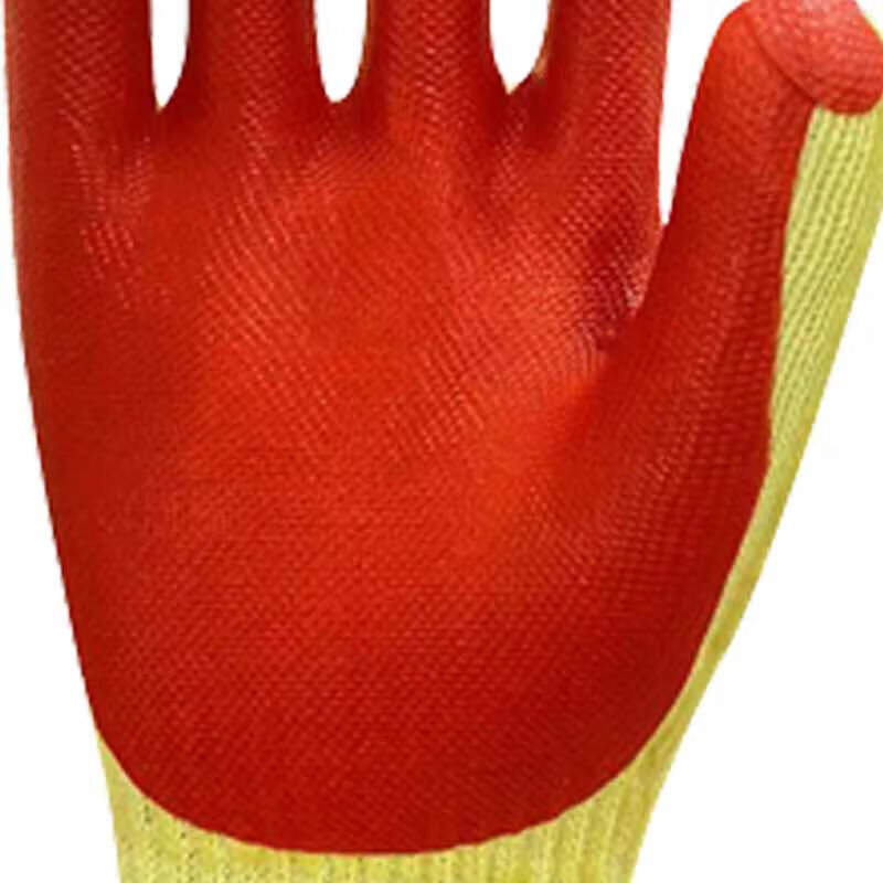 星宇 L288 防滑手套 防滑耐磨浸胶软胶片耐磨 均码 红黄 12副/包按(包)销售 星宇 L288 防滑手套 防滑耐磨浸胶软胶片耐磨 均码 红黄 12副/包按(包)销售