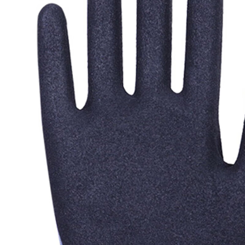 星宇 N2351 防滑手套 13针涤纶丁腈半浸磨砂防滑 L 蓝 12副/包按(包)销售 星宇 N2351 防滑手套 13针涤纶丁腈半浸磨砂防滑 L 蓝 12副/包按(包)销售