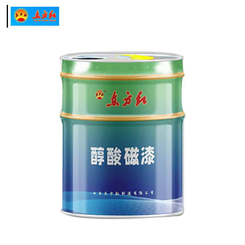 东方红 醇酸磁漆 14kg/桶  红色按（桶）销售