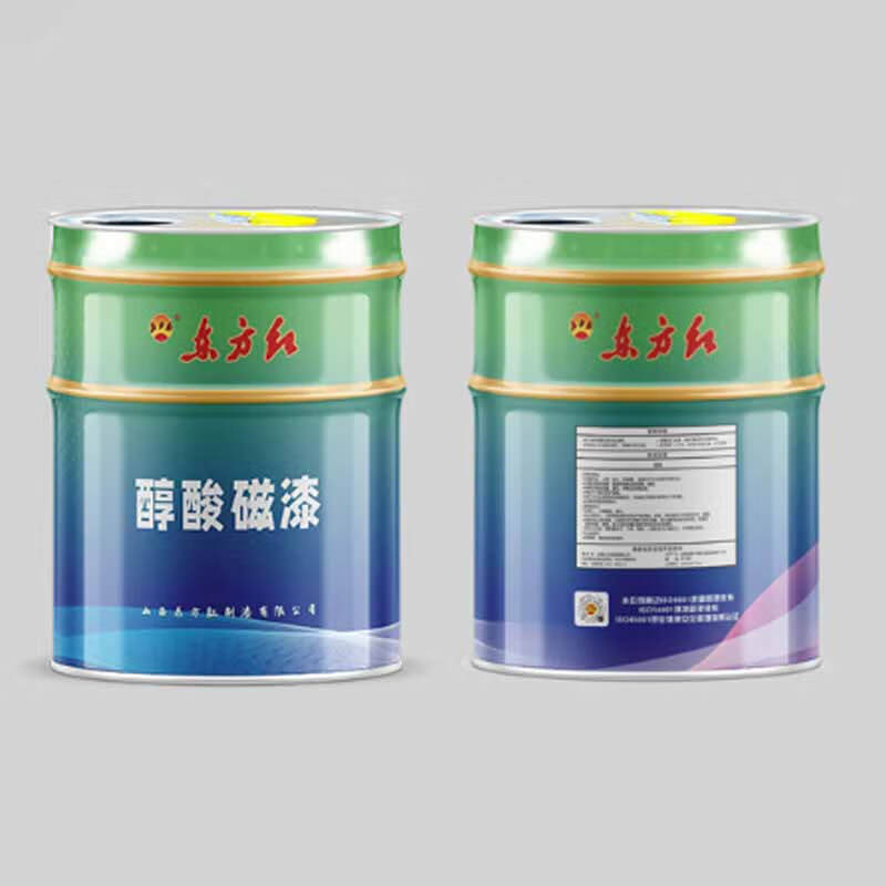 东方红 醇酸磁漆 14kg/桶 黑色按(桶)销售 东方红 醇酸磁漆 14kg/桶 黑色按(桶)销售