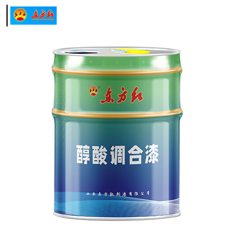 东方红 醇酸调和漆 20kg/桶  黑色按（桶）销售