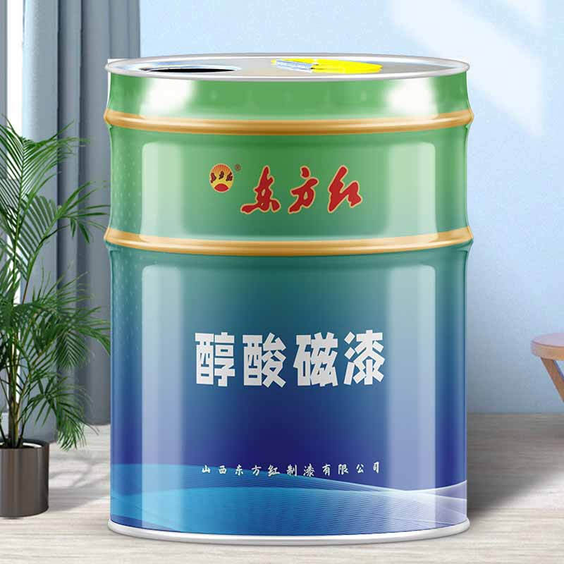 东方红 醇酸底漆 23kg/桶  黑厚浆按（桶）销售