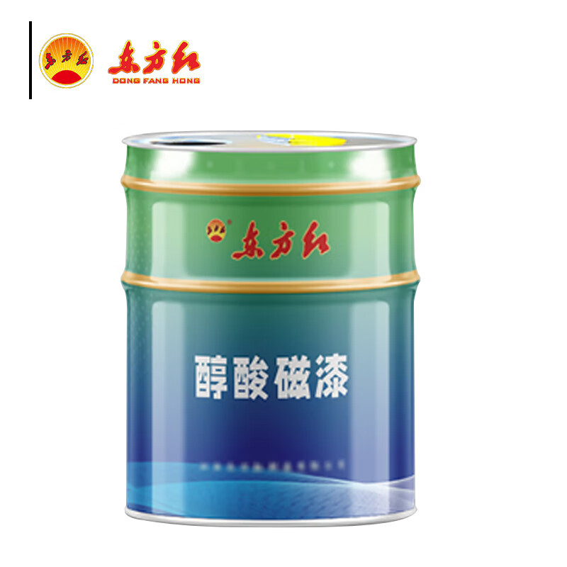 东方红 快干磁漆 14kg/桶  红色按（桶）销售