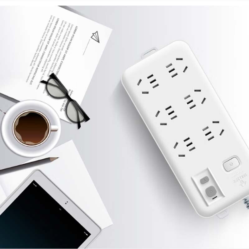 公牛 GN-705 排插 插线板/插排/接线板/拖线板 总控 6位 3米 白色 1个/包按(个)销售 公牛 GN-705 排插 插线板/插排/接线板/拖线板 总控 6位 3米 白色 1个/包按(个)销售