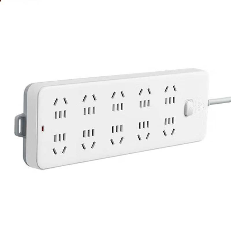 公牛 GN-218 排插 插线板/插排/接线板/拖线板 总控 10位 3米 白色 1个/包按(个)销售 公牛 GN-218 排插 插线板/插排/接线板/拖线板 总控 10位 3米 白色 1个/包按(个)销售