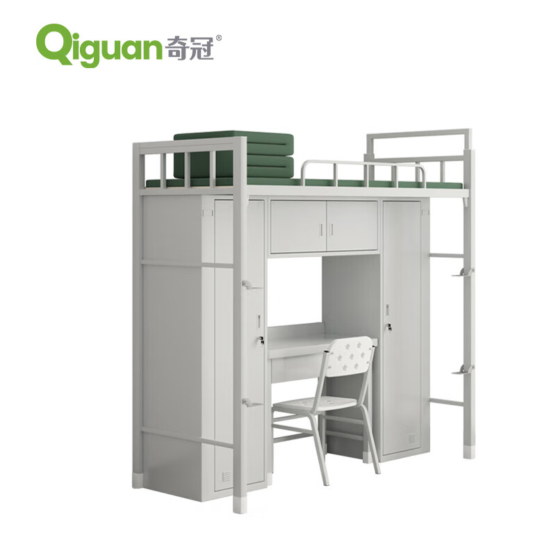 奇冠 钢制组合营具下桌上床 2000*920*2100mm  灰白按（张）销售