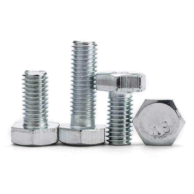 欧思卓 M6*10mm 外六角螺栓  4.8级GB/T 5781 全牙 镀锌 100个/包按包销售
