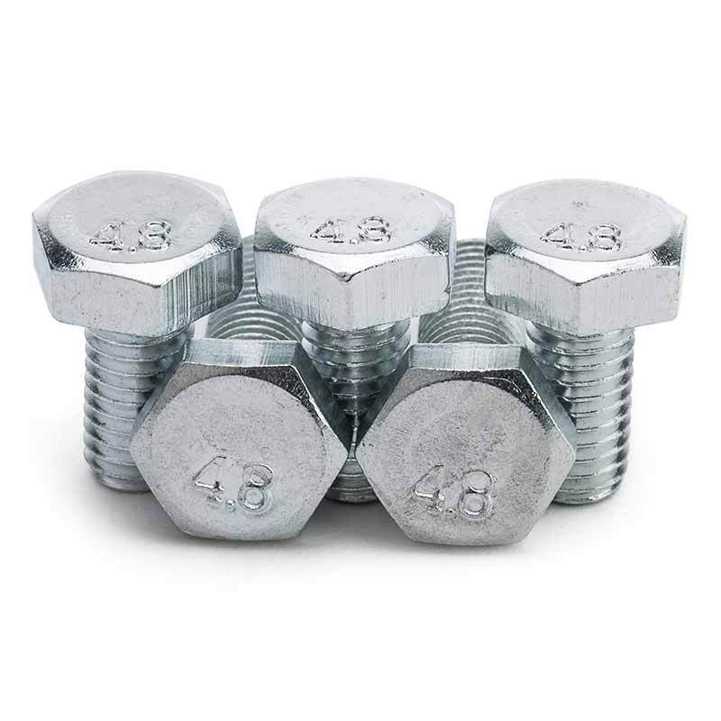 欧思卓 M5*60mm 外六角螺栓  4.8级GB/T 5781 全牙 镀锌 100个/包按包销售