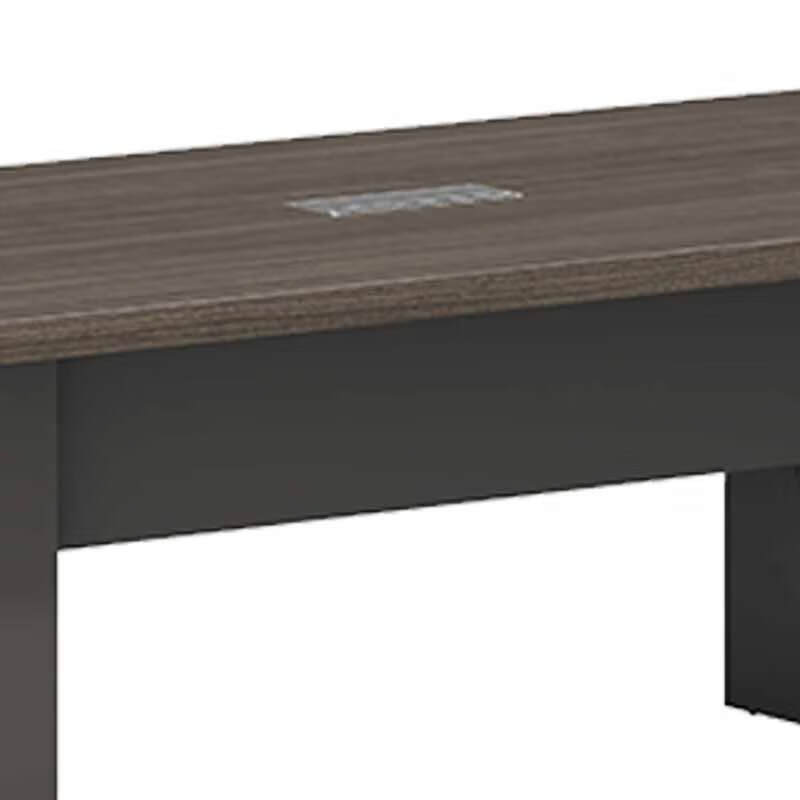 奇冠 QG-TAD-MTC-2411 板式会议桌 2400W*1100D*750Hmm 乌金胡桃+深铁灰按(张)销售 奇冠 QG-TAD-MTC-2411 板式会议桌 2400W*1100D*750Hmm 乌金胡桃+深铁灰按(张)销售