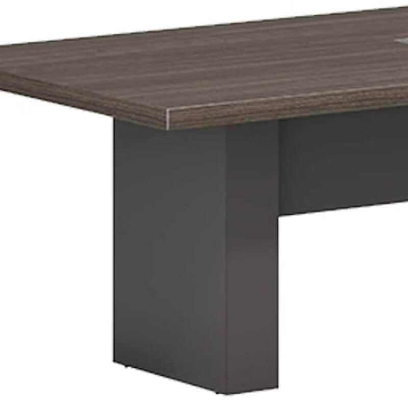 奇冠 QG-TAD-MTC-2411 板式会议桌 2400W*1100D*750Hmm 乌金胡桃+深铁灰按(张)销售 奇冠 QG-TAD-MTC-2411 板式会议桌 2400W*1100D*750Hmm 乌金胡桃+深铁灰按(张)销售