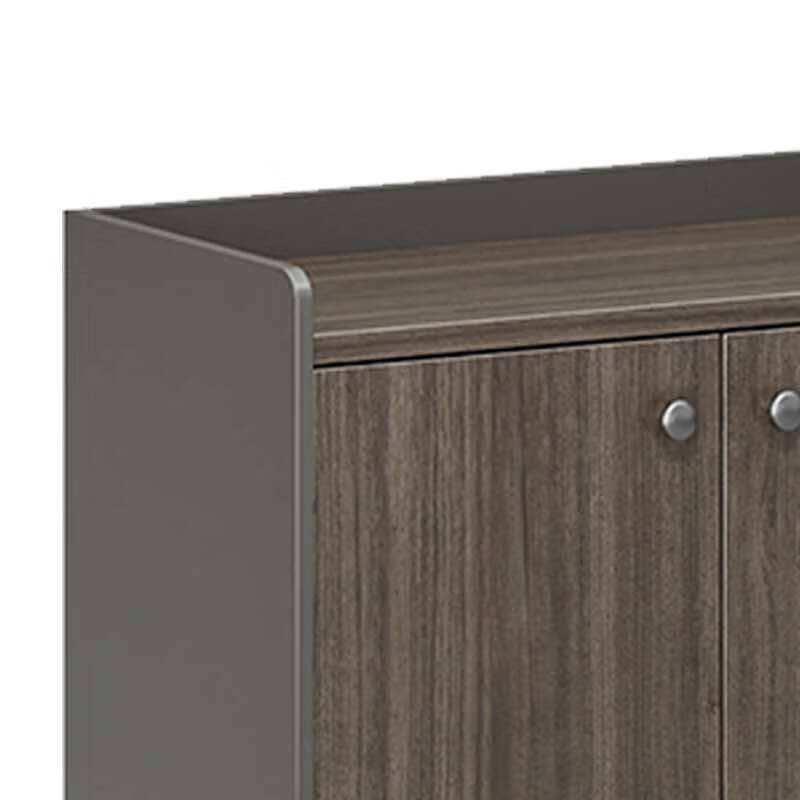 奇冠 QG-TAD-CAV-0808D 板式茶水柜 800W*400D*805Hmm 乌金胡桃+深铁灰按(张)销售 奇冠 QG-TAD-CAV-0808D 板式茶水柜 800W*400D*805Hmm 乌金胡桃+深铁灰按(张)销售