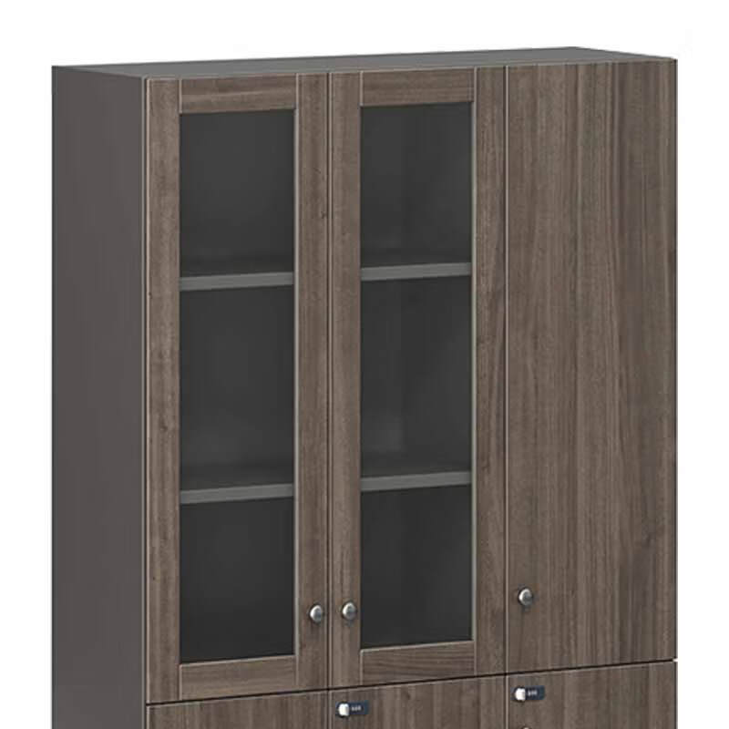 奇冠 QG-TAD-CAS-1220D 板式文件柜书柜 1200W*400D*2000Hmm 乌金胡桃+深铁灰按(张)销售 奇冠 QG-TAD-CAS-1220D 板式文件柜书柜 1200W*400D*2000Hmm 乌金胡桃+深铁灰按(张)销售